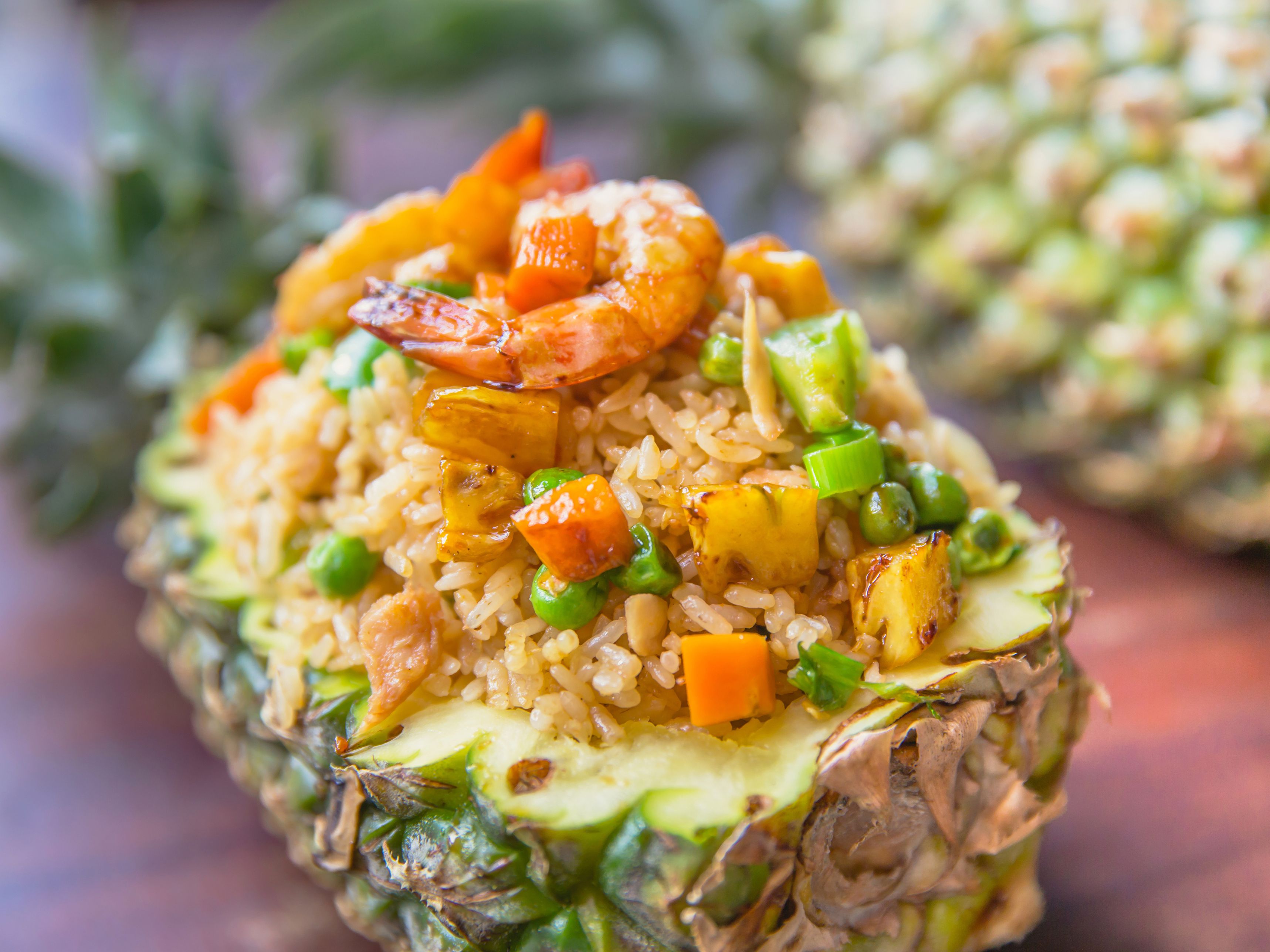 Thai fried prawn & pineapple rice