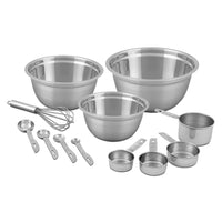 Thumbnail for 12 Piece Stainless Steel Mix & Measure Set