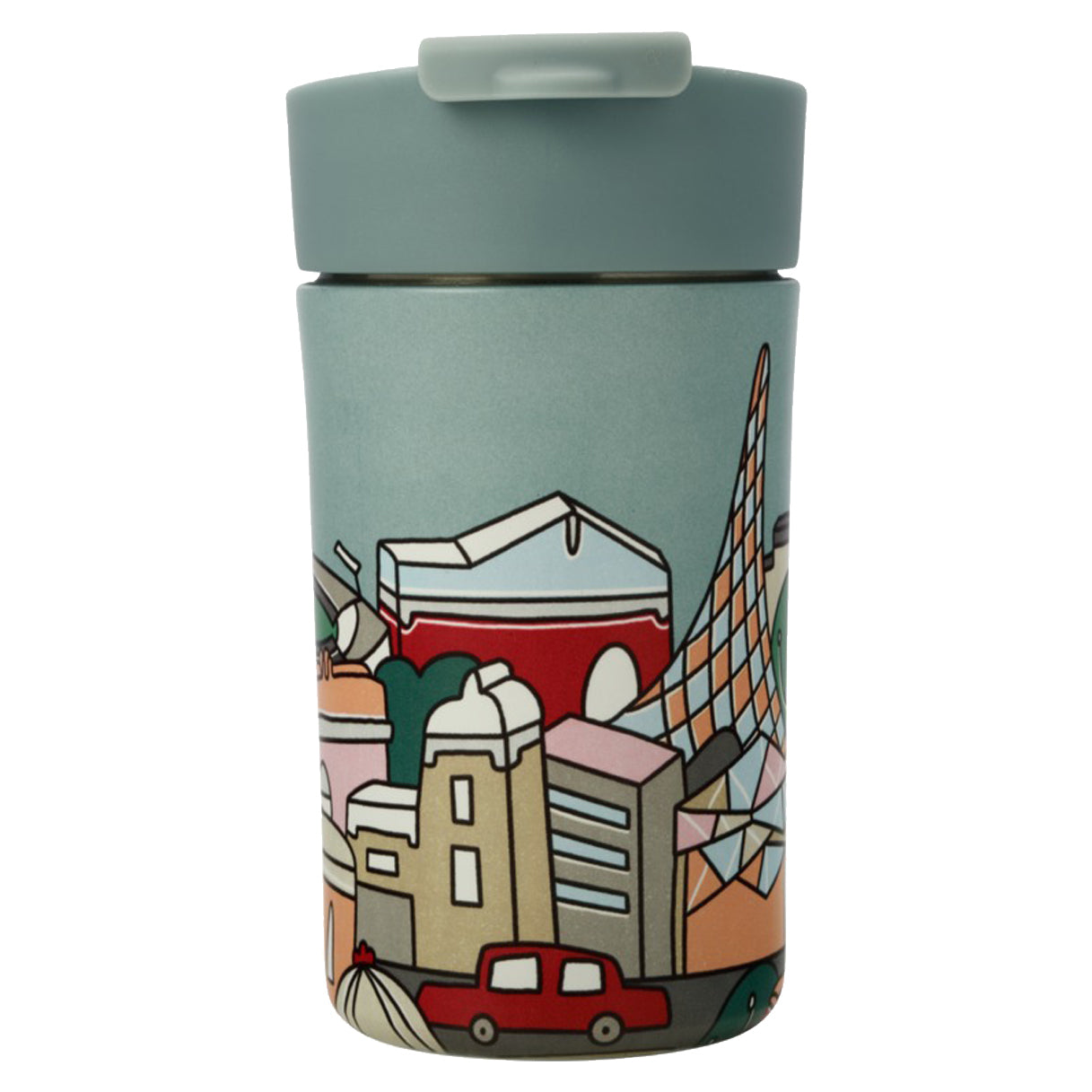Megan Mckean Cities Melbourne 350ml Double Wall Cup