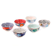 Thumbnail for 6 Piece Garden Lifestyle 12cm Ceramic Rice Bowl Set
