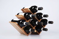 Thumbnail for 8 Bottle Acacia Wood Wine Rack