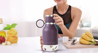975ml Stainless Steel Travel Water Bottle with Dog Bowl
