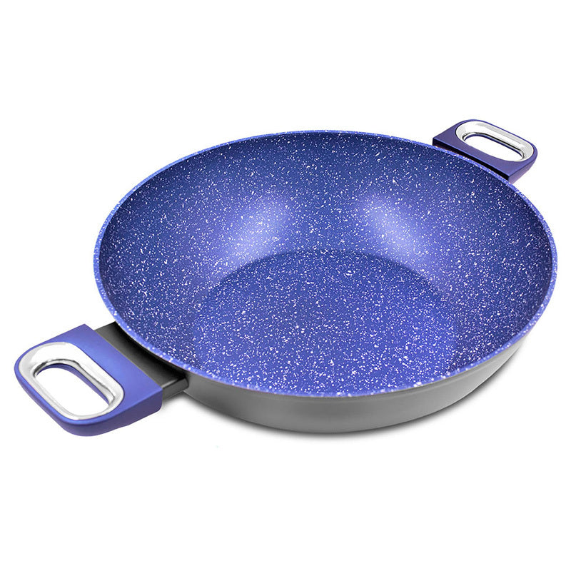 Anya 32cm Non-Stick Wok with Lid