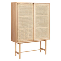 Thumbnail for Inari Rattan Display Wine Cabinet