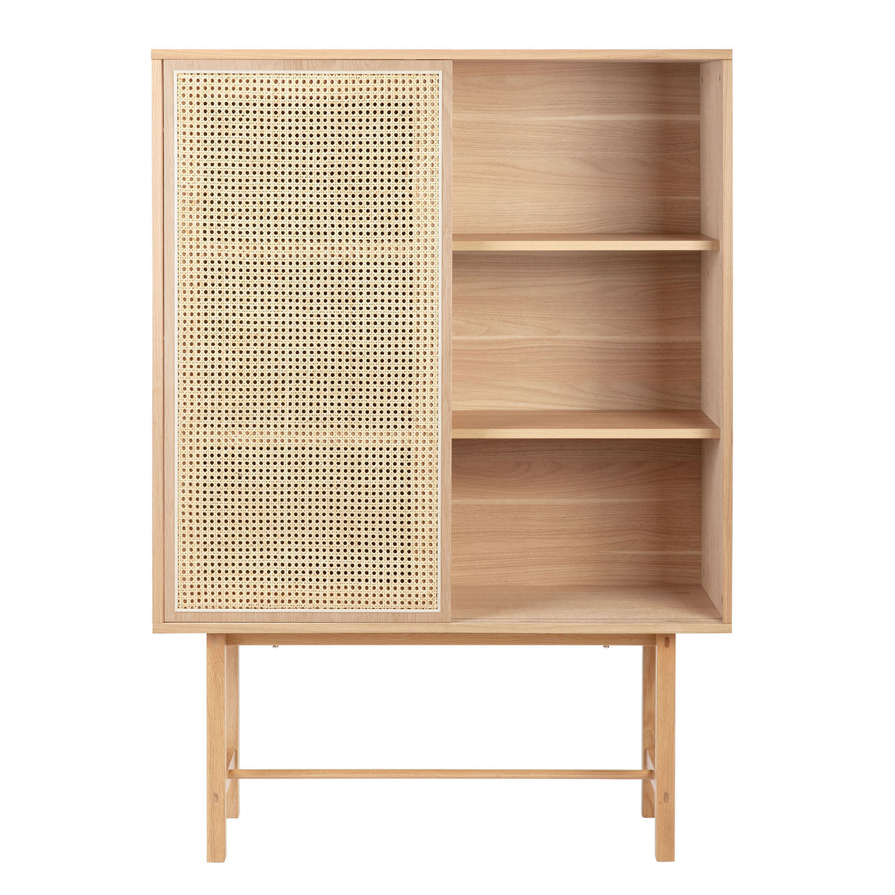 Inari Rattan Display Wine Cabinet