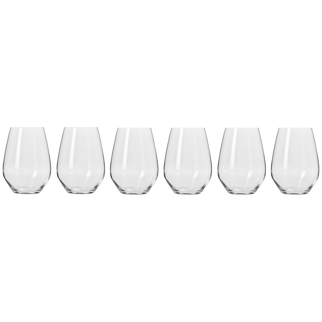 Harmony 540ml Stemless Wine Glasses (Set of 6)