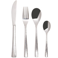 Thumbnail for 16 Piece Wayland Hammered Cutlery Set