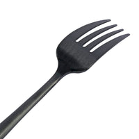 Thumbnail for 24 Piece Matte Black Polish Stainless Steel Cutlery Set