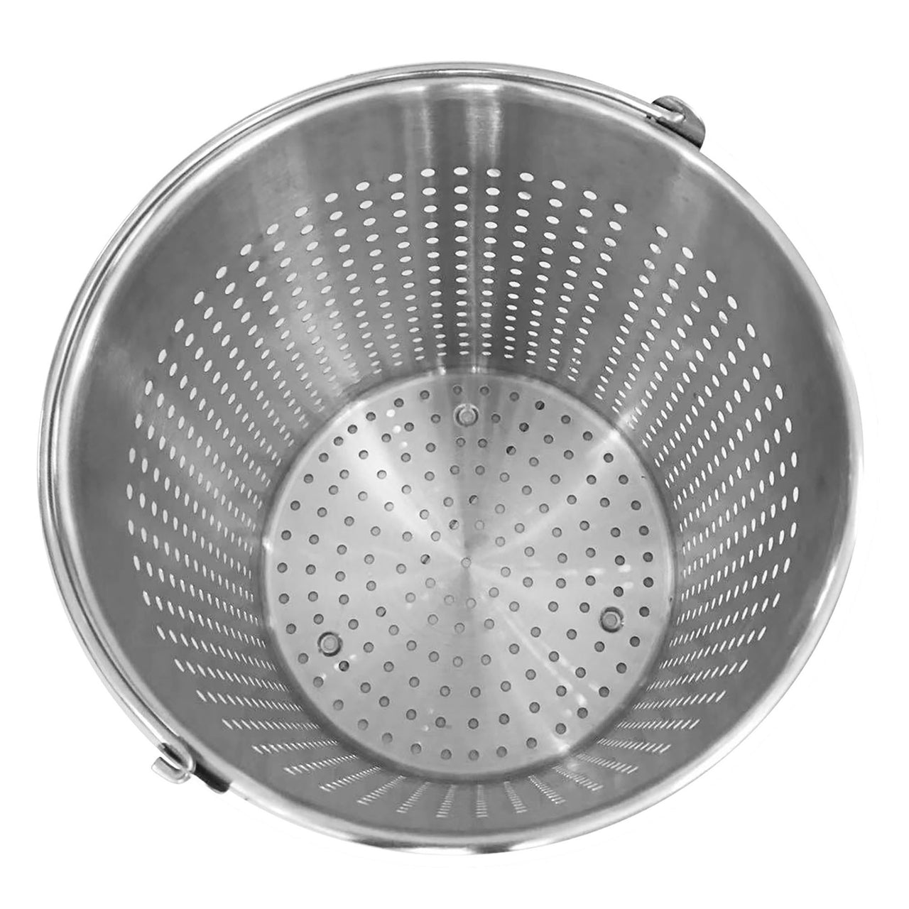 2 Piece 50L Stock Pot & 33L Pasta Strainer Set