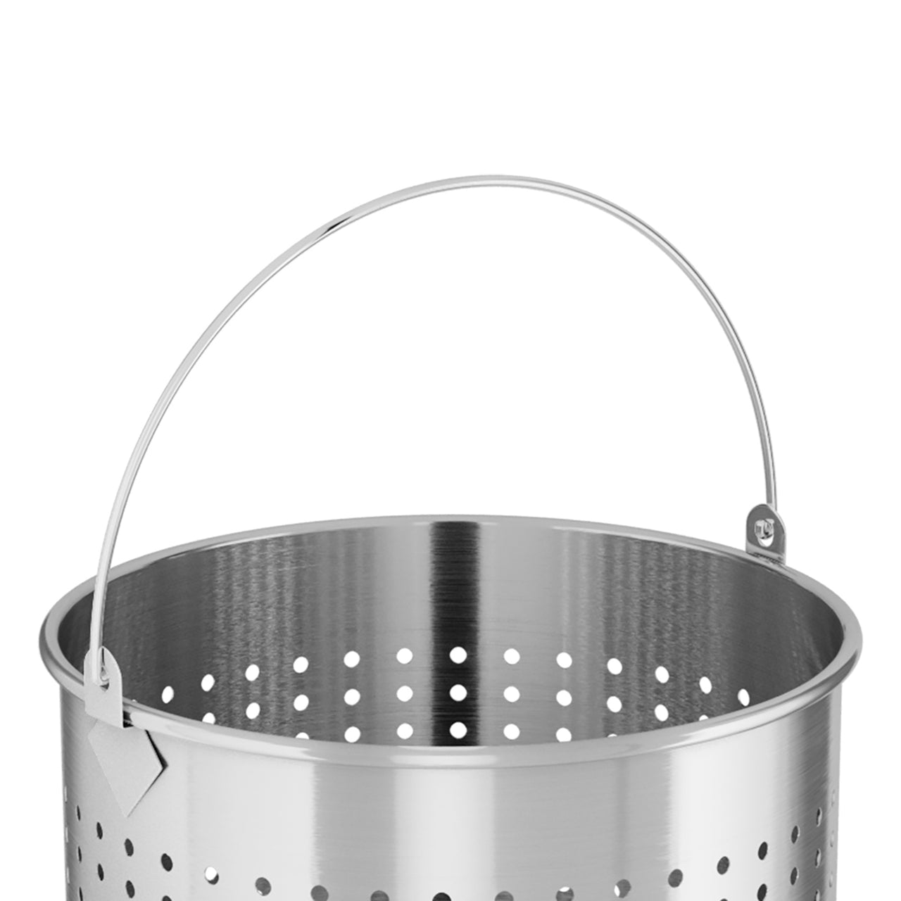 2 Piece 50L Stock Pot & 33L Pasta Strainer Set