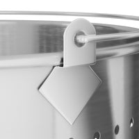 2 Piece 50L Stock Pot & 33L Pasta Strainer Set