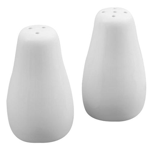 2 Piece Porcelain Salt & Pepper Dispenser Set