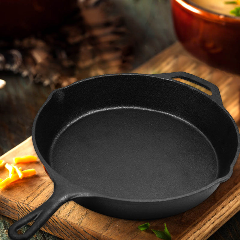 30cm Cast Iron Skillet Frying Pan