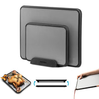 3 Piece Fledge Chopping Board & Stand Set