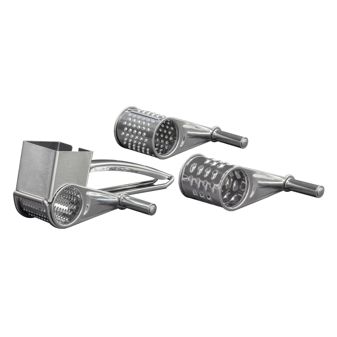 4 Piece Deluxe Rotary Grater Set