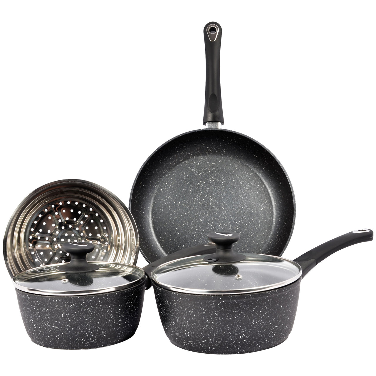 4 Piece Marblon Cookware Set