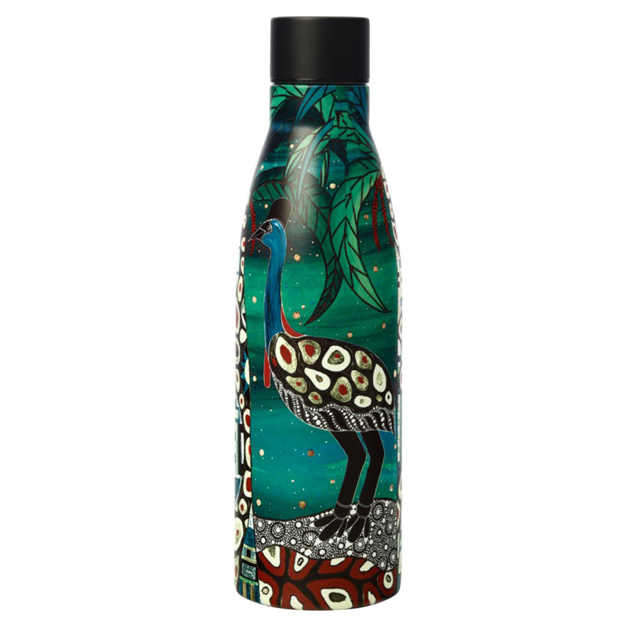 Melanie Hava Jugaig-Bana-Wabul Cassowaries Home 500ml Insulated Bottle