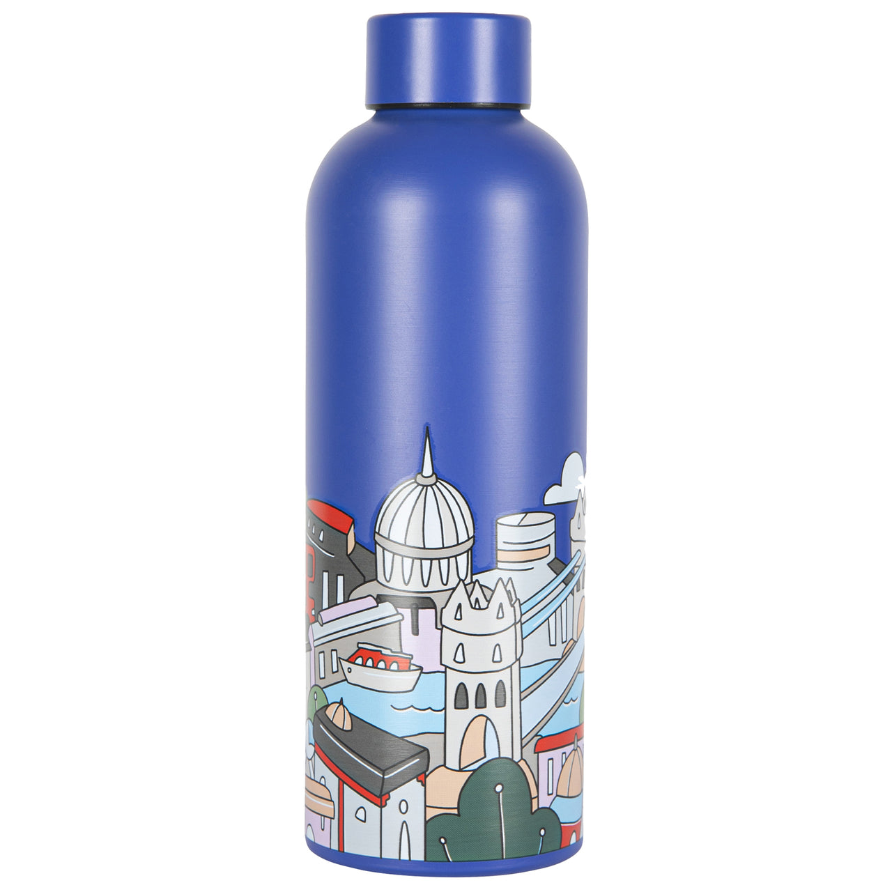 Megan McKean Cities London 500ml Double Wall Drink Bottle