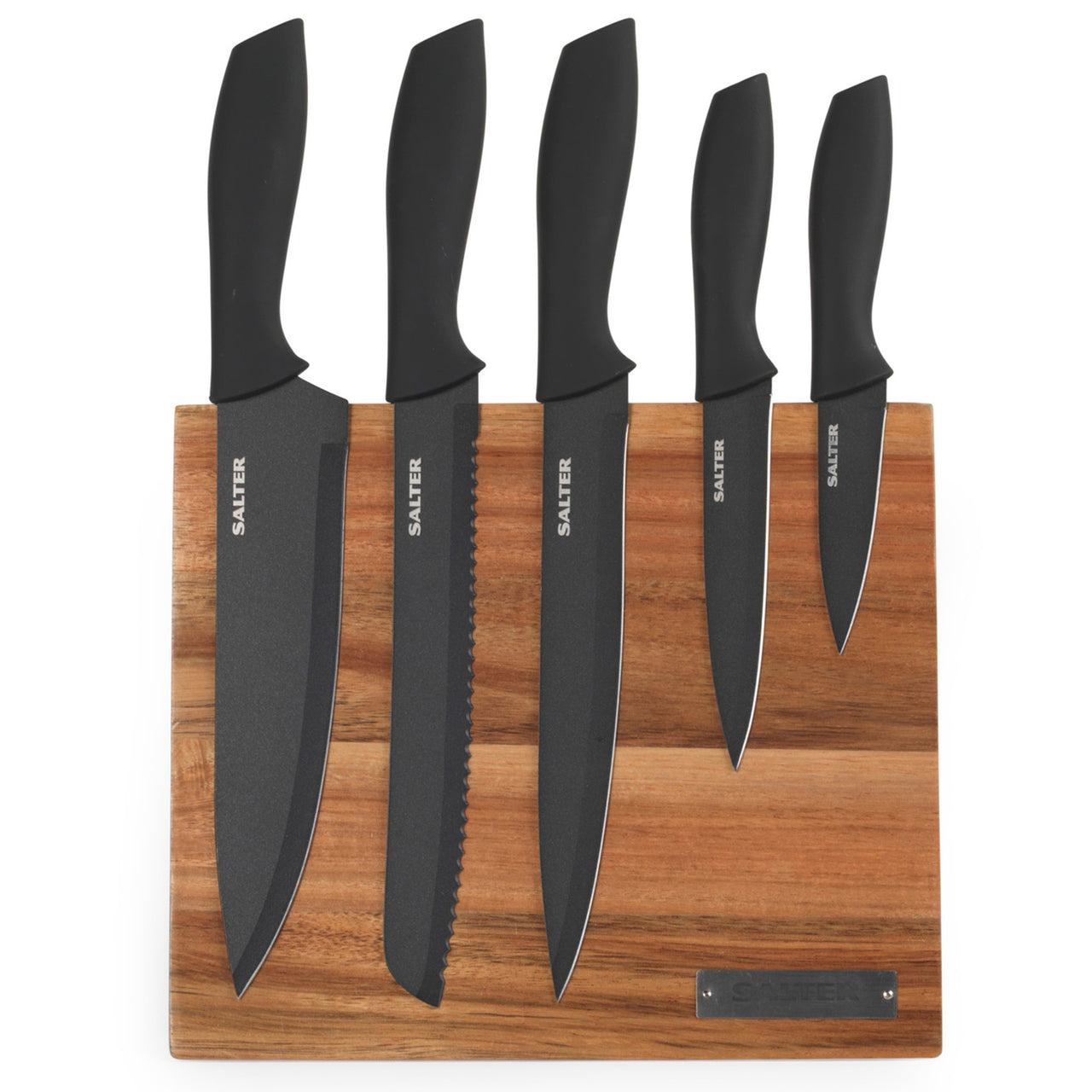 5 Piece Magnetic Knife Block Set