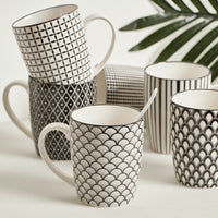 Thumbnail for 6 Piece Ava 300ml Ceramic Mug Set