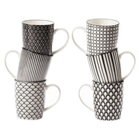 Thumbnail for 6 Piece Ava 300ml Ceramic Mug Set