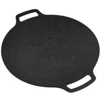 Thumbnail for Black 36cm Cast Iron Griddle Pan
