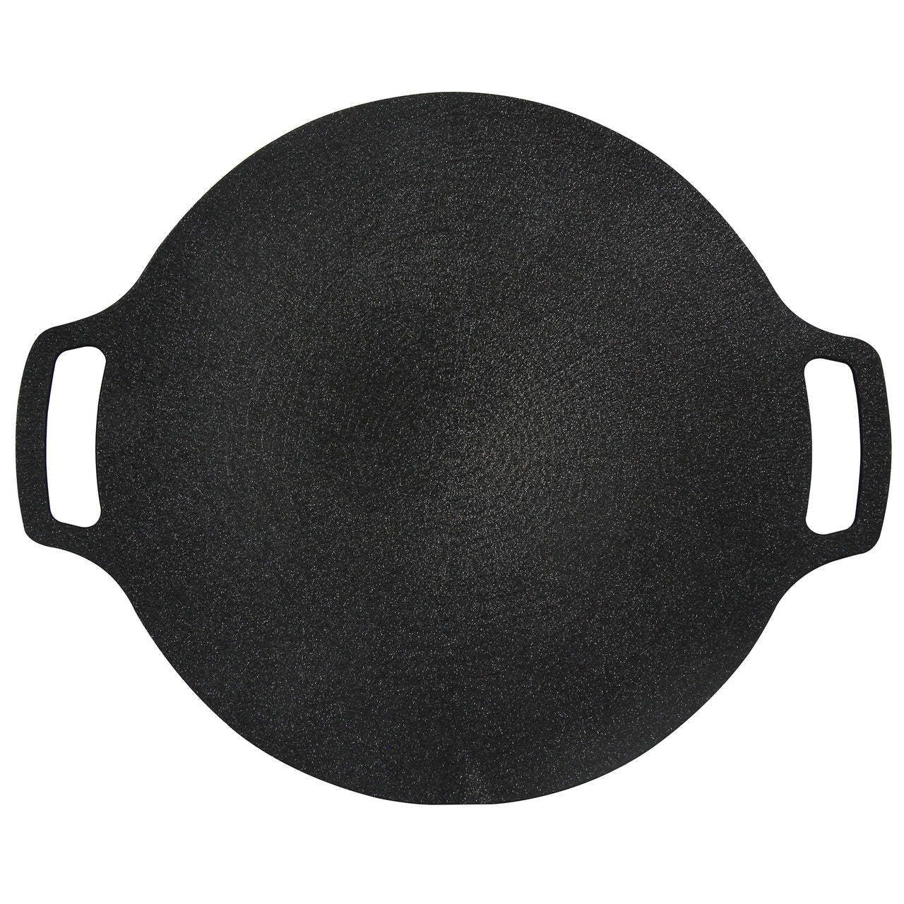 Black 36cm Cast Iron Griddle Pan