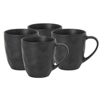 Thumbnail for Black Napier 330ml Stoneware Mugs (Set of 4)
