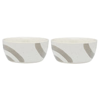 Thumbnail for Charcoal Nomad 15.5cm Stoneware Noodle Bowls (Set of 2)