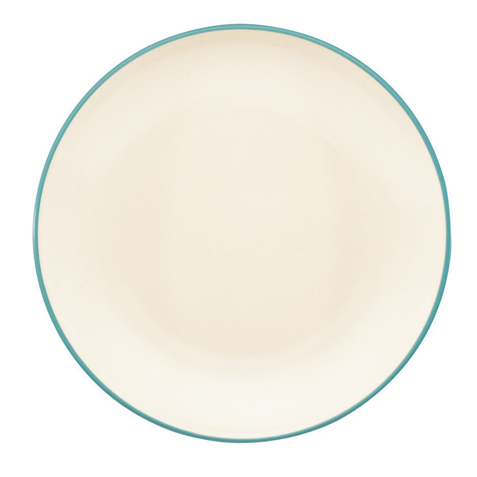 16 Piece Colorwave Turquoise Coupe Dinner Set