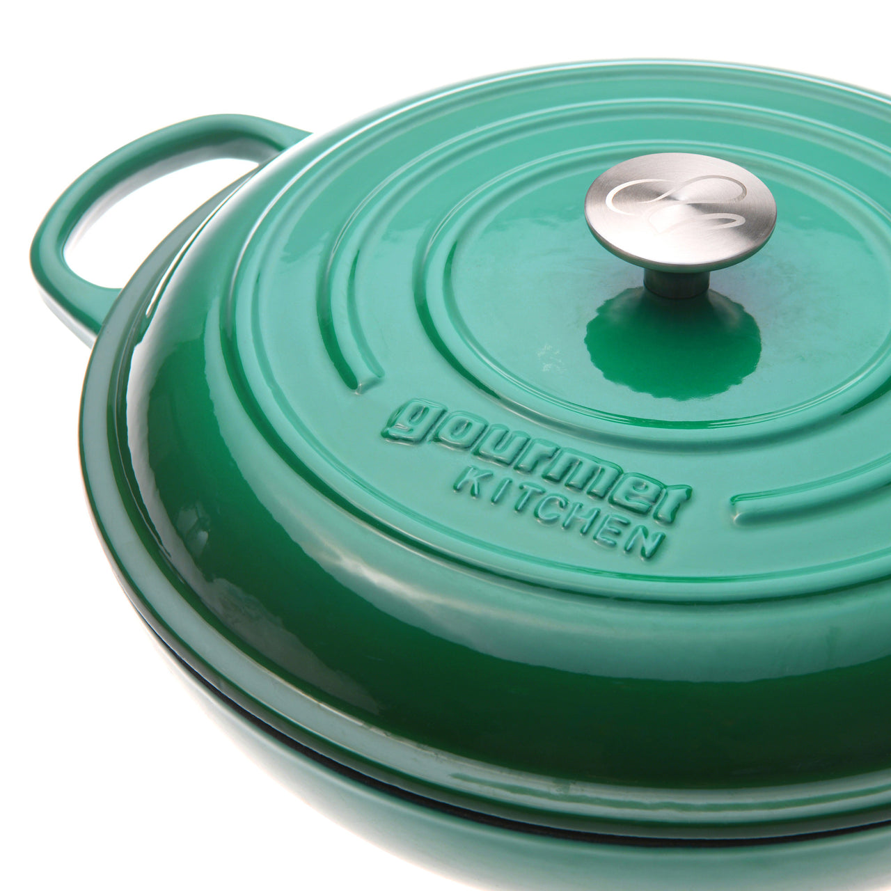 Eden Green 6.2L Cast Iron Dutch Oven