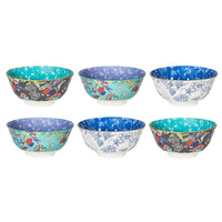Thumbnail for 6 Piece Floral Chintz 15.5cm Porcelain Soup Bowl Set