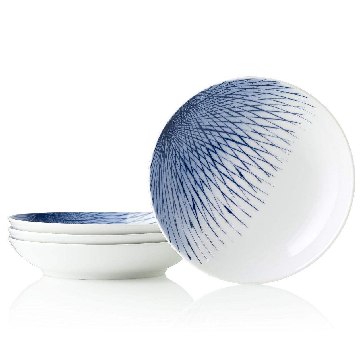 Hanabi 23cm Porcelain Pasta Bowls (Set of 4)