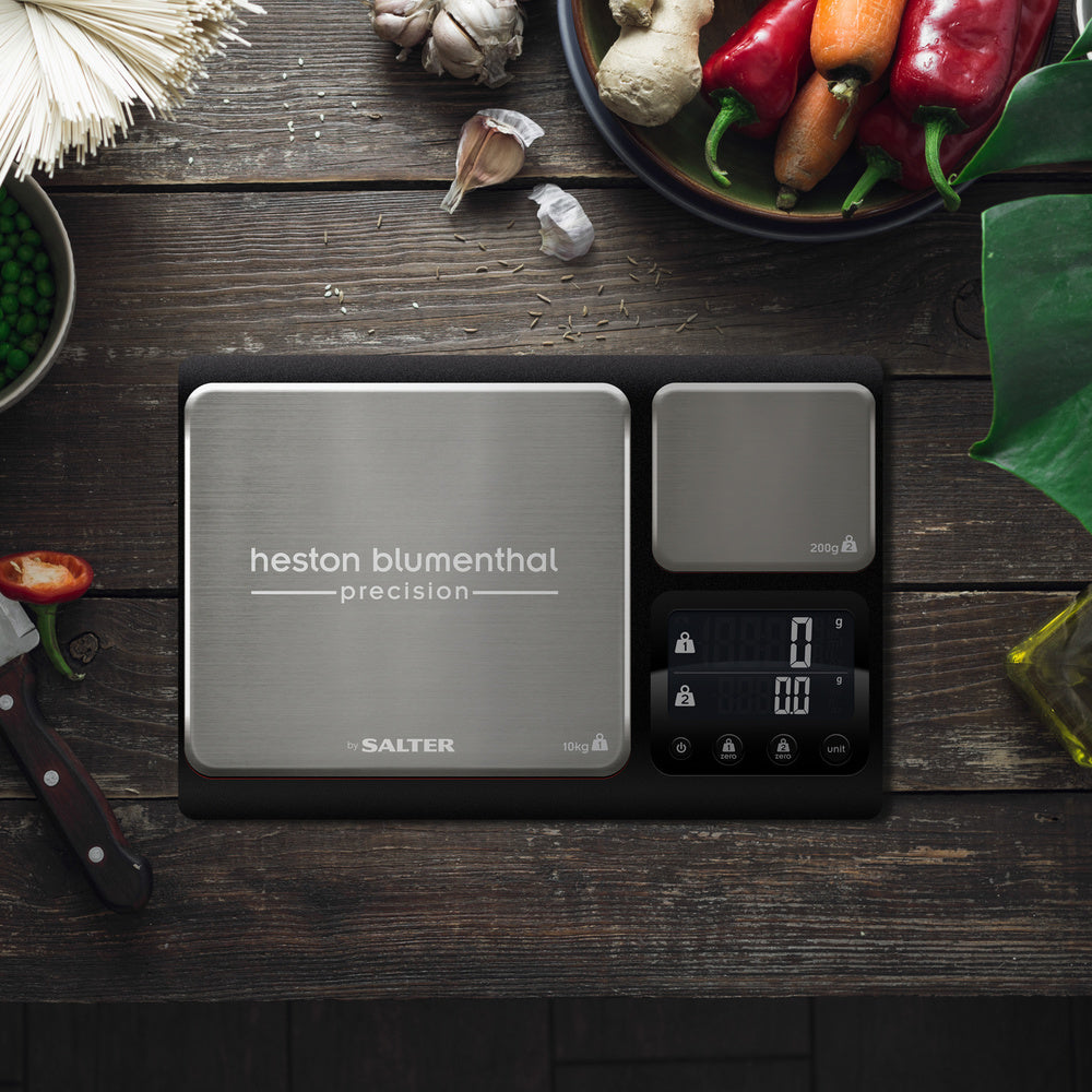 Heston Blumenthal by Salter Dual Platform Digital Kitchen Scale