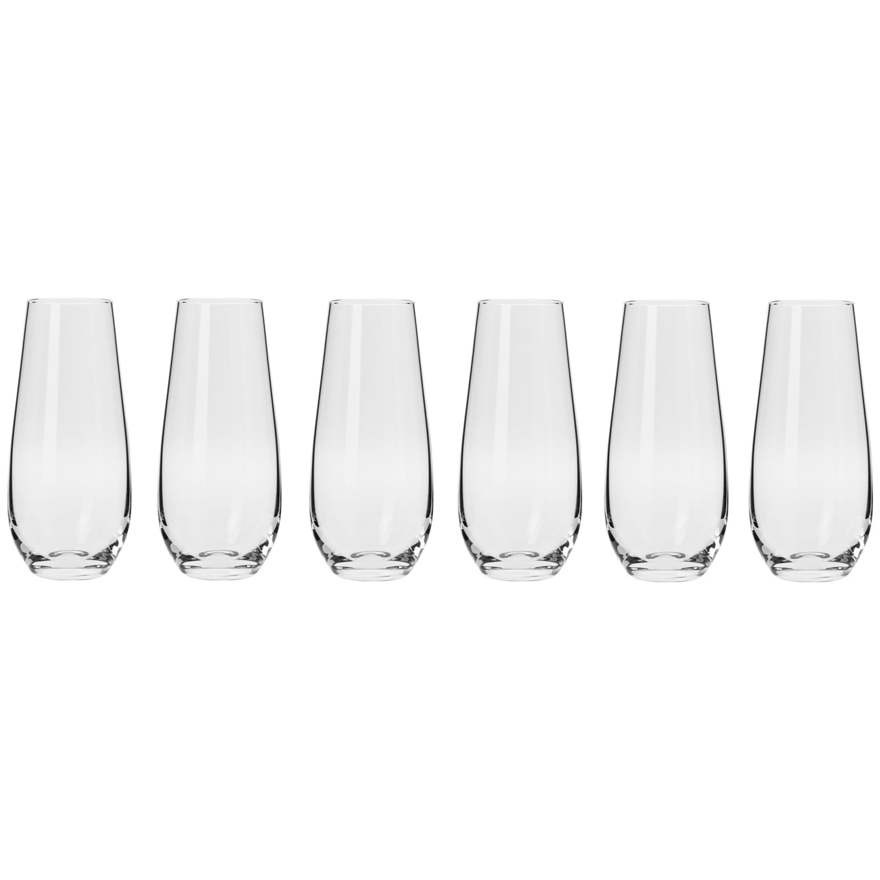 Harmony 230ml Stemless Champagne Flutes (Set of 6)