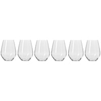 Thumbnail for Harmony 540ml Stemless Wine Glasses (Set of 6)