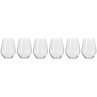 Harmony 540ml Stemless Wine Glasses (Set of 6)