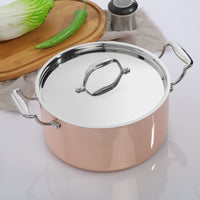 Lilly Aluminium & Copper Casserole
