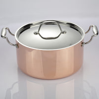 Lilly Aluminium & Copper Casserole