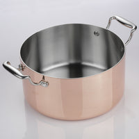 Lilly Aluminium & Copper Casserole