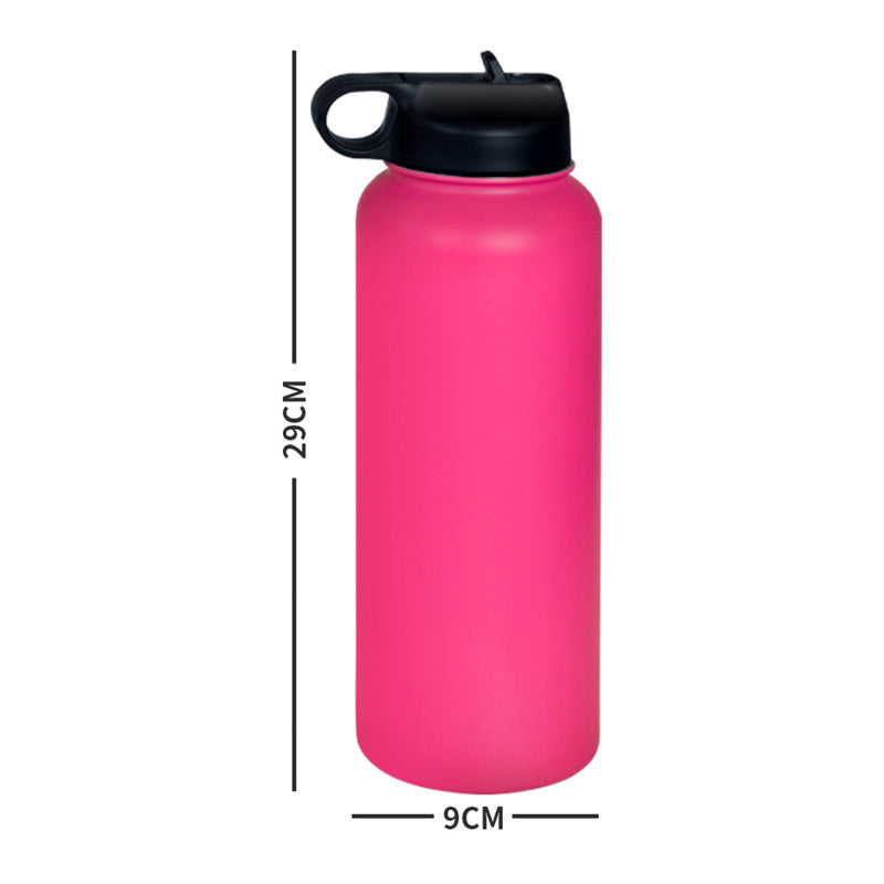 Pink 1.2L Stainless Steel Insulated Bottle