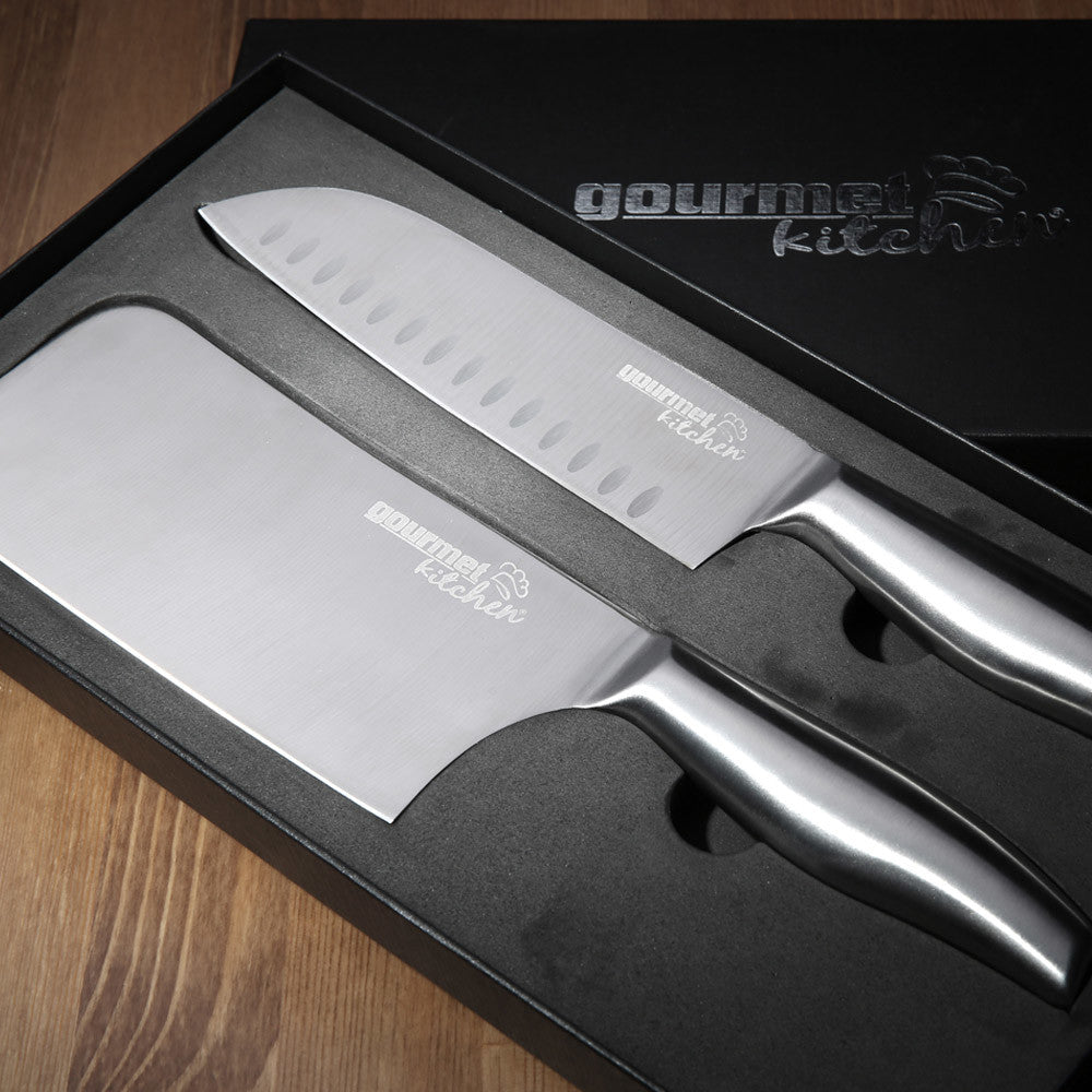 Premium Stainless Steel 2 Piece Chef Knife Set