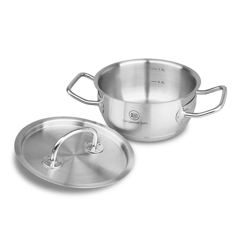 6 Piece Pro X Juno Stainless Steel Cookware Set