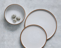 Salt & Pepper White Hana Dinner Set 12 Piece