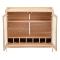 Salvator Rattan Wine Buffet Cabinet