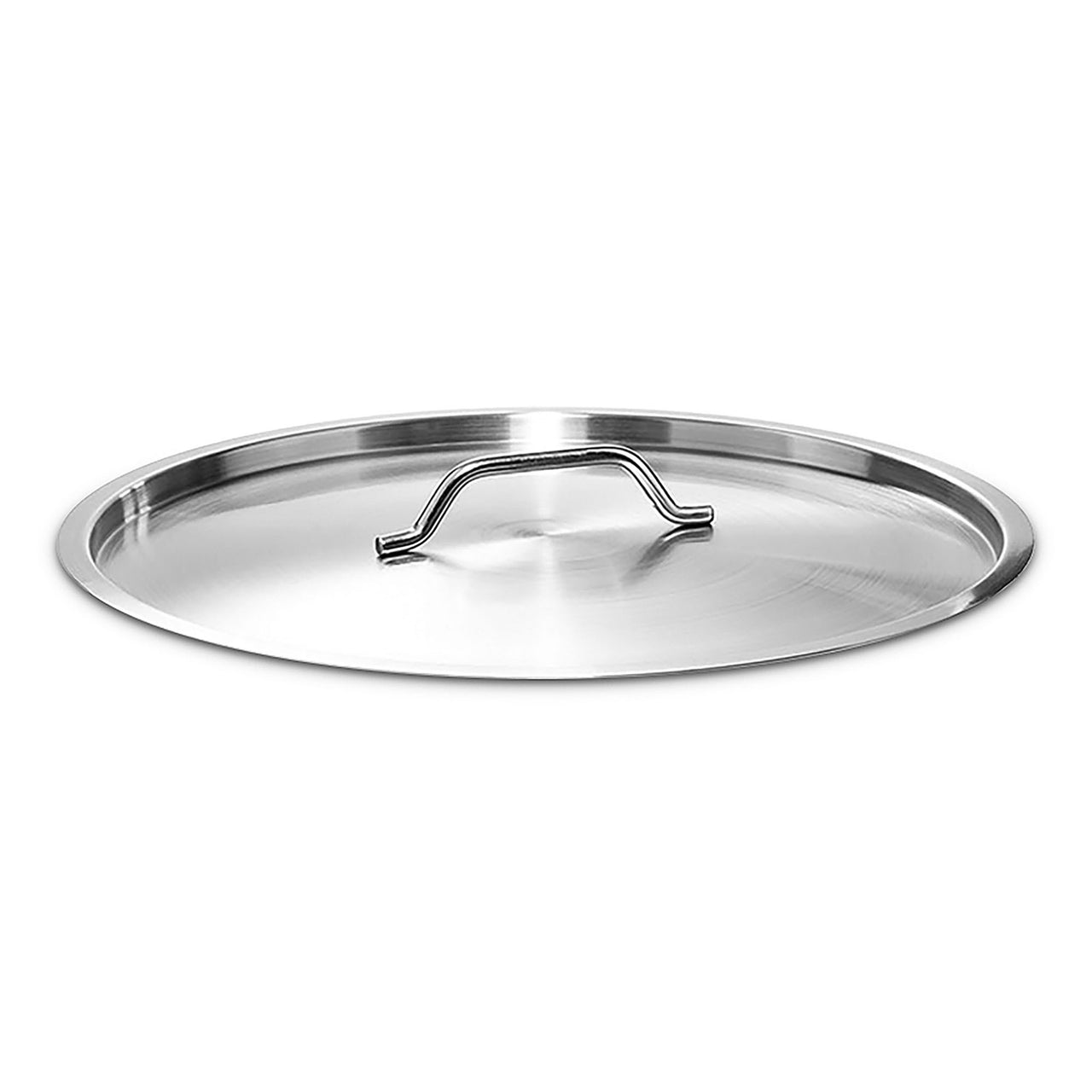 Silver Stainless Steel Stock Pot with Lid