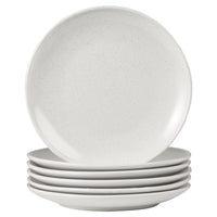 Thumbnail for White Mari 26cm Ceramic Dinner Plates (Set of 6)